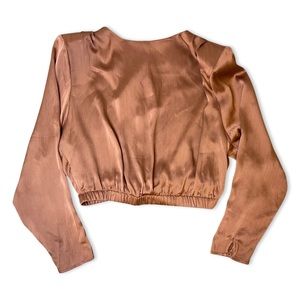 ASTR Dusty Rose Blouse Small